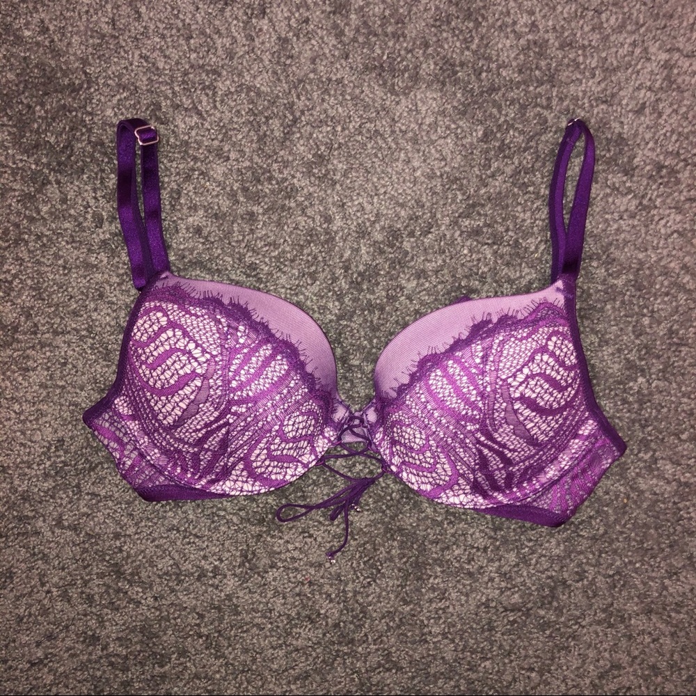 VS Purple Very Sexy Push Up Bra 32C